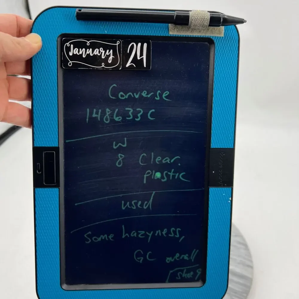 Converse Shoes Womens 8 Clear Plastic Sneakers Chucks All Star Lace Up 148633C - Picture 11 of 12